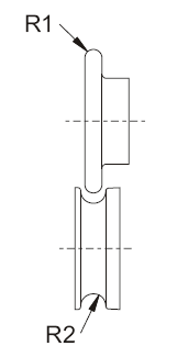 V3 Ролики для желобного зига RAS 011 318