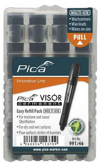 Сменные грифеля, 991/46 для PICA VISOR permanent Longlife Industrial Marker, черные