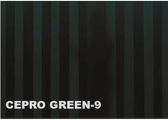 Темно-зелена захисна смуга Cepro Green-9 300х2 мм