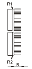 EV Гофрирующие ролики с упорным зигом RAS 193 157
