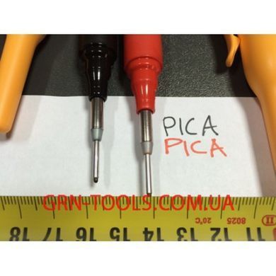Маркер фирменный с длинным носиком Pica-Ink Deep Hole Marker, красный
