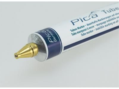 Маркування спеціальна паста в тубусі 50 мл, клапан 3 мм Industrial Marking Paste, Жовта