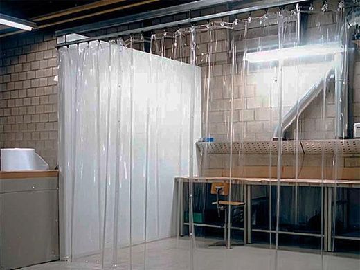 Прозора захисна штора Cepro Clear 2000х1400х0.4