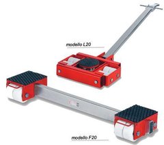 Роликова транспортна платформа для демонтажу верстатів F20 і L20 GKS-Perfekt