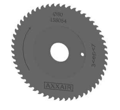 Отрезная фреза для трубарезов LS8080