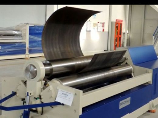 Потужні тривалкові гідравлічні вальці BendmakCY3R-HHS 460-40 / 25 Робоча довжина 4.1 м Товщина 25 мм
