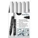 Перманентний маркер Pica Classic INSTANT-WHITE, білий