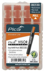 Сменные грифеля, для PICA VISOR permanent Longlife Industrial Marker, флюоресцентный