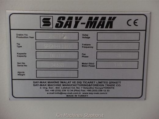Электромеханическая гильотина SAY-MAK SRGM-H 1360