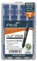 Сменные грифеля, для PICA VISOR permanent Longlife Industrial Marker, синие