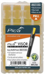 Сменные грифеля, для PICA VISOR permanent Longlife Industrial Marker, желтые